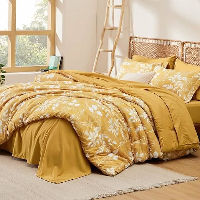 Elegant Floral Comforter Sets