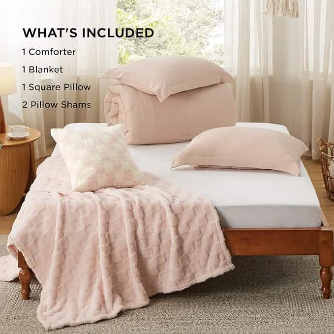 Checkered Comforter Set