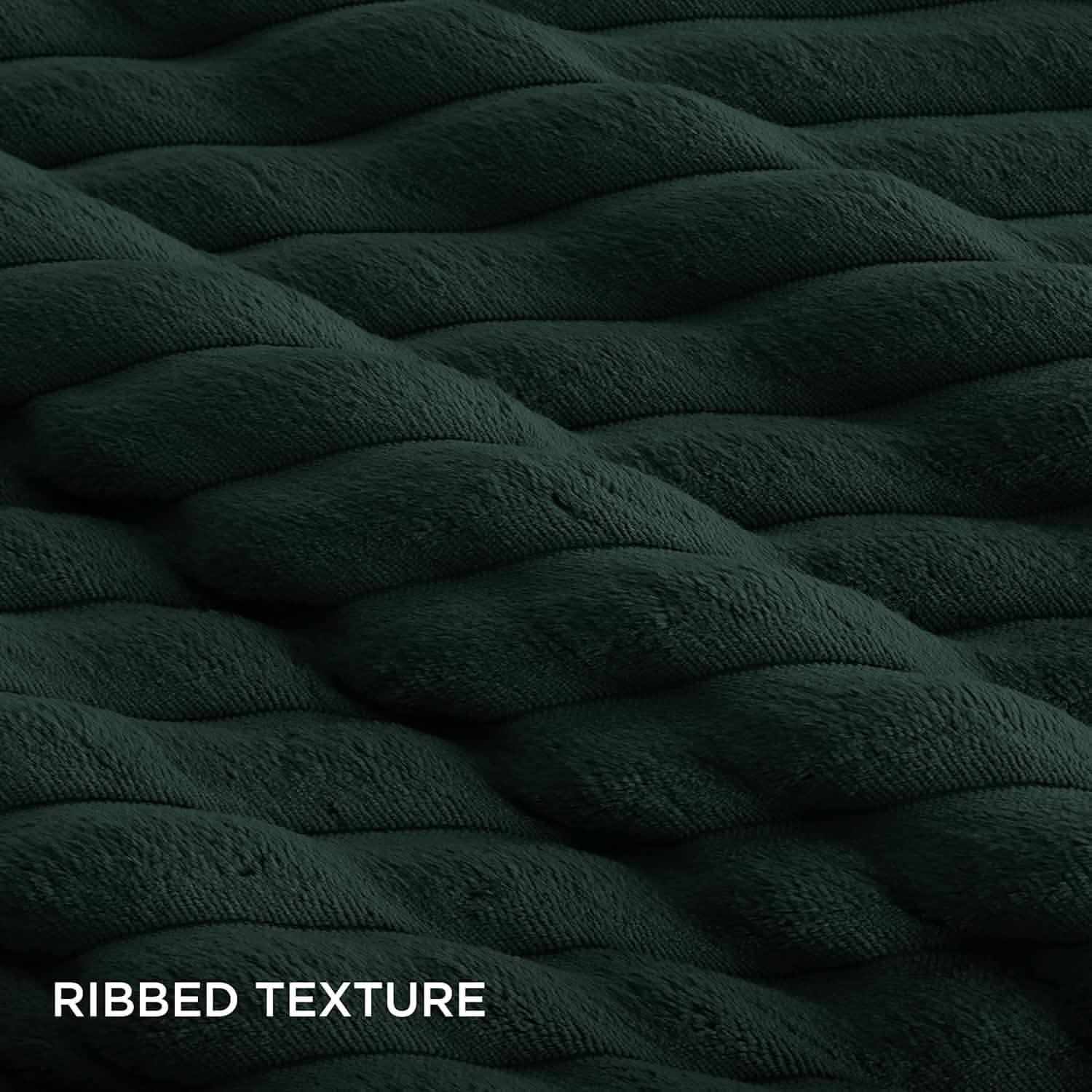 Striped Flannel Comforter Set