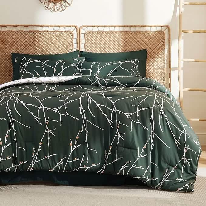 GentleSoft™ Tree Branch Floral Pattern Bed in A Bag
