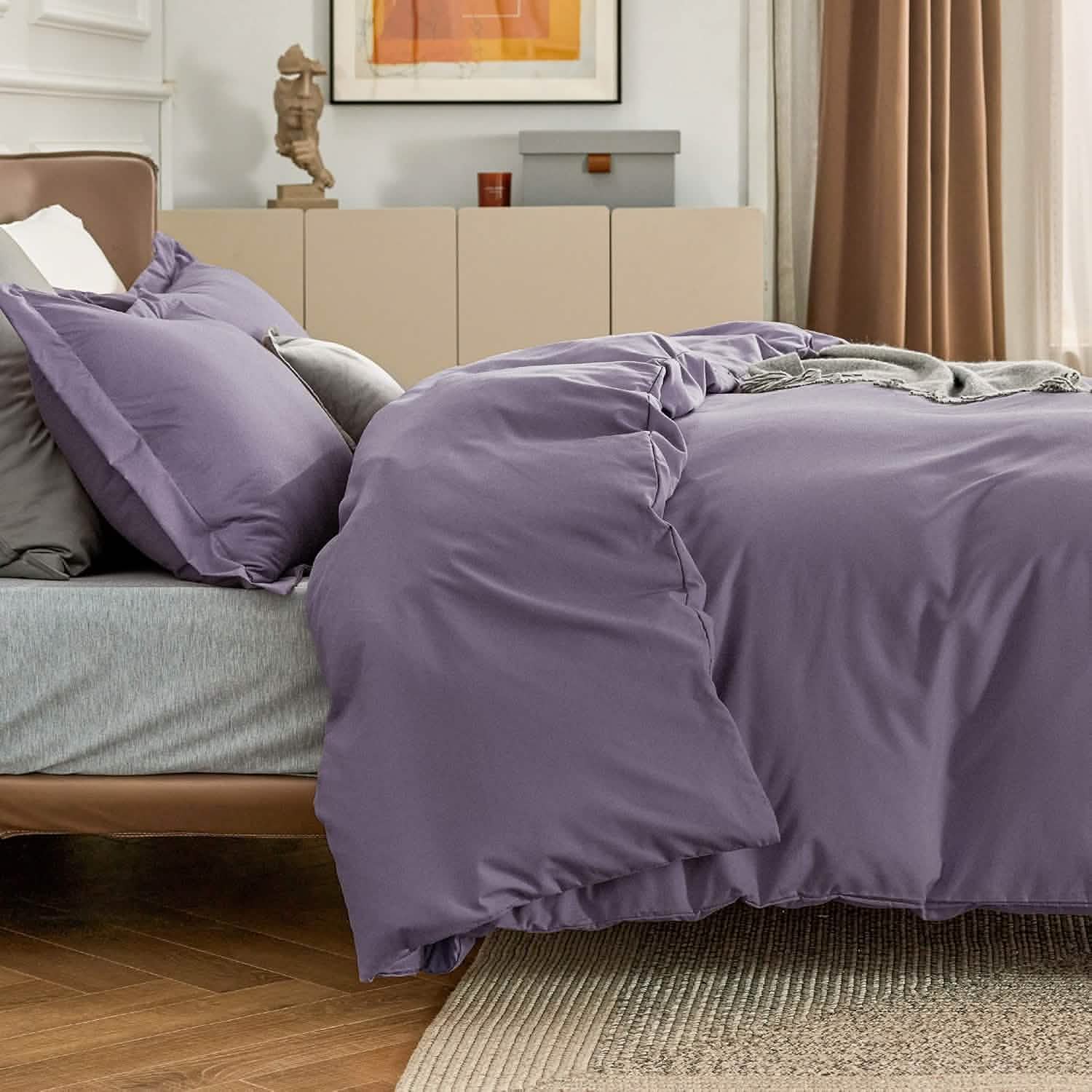 Brushed Microfiber Duvet Cover Set