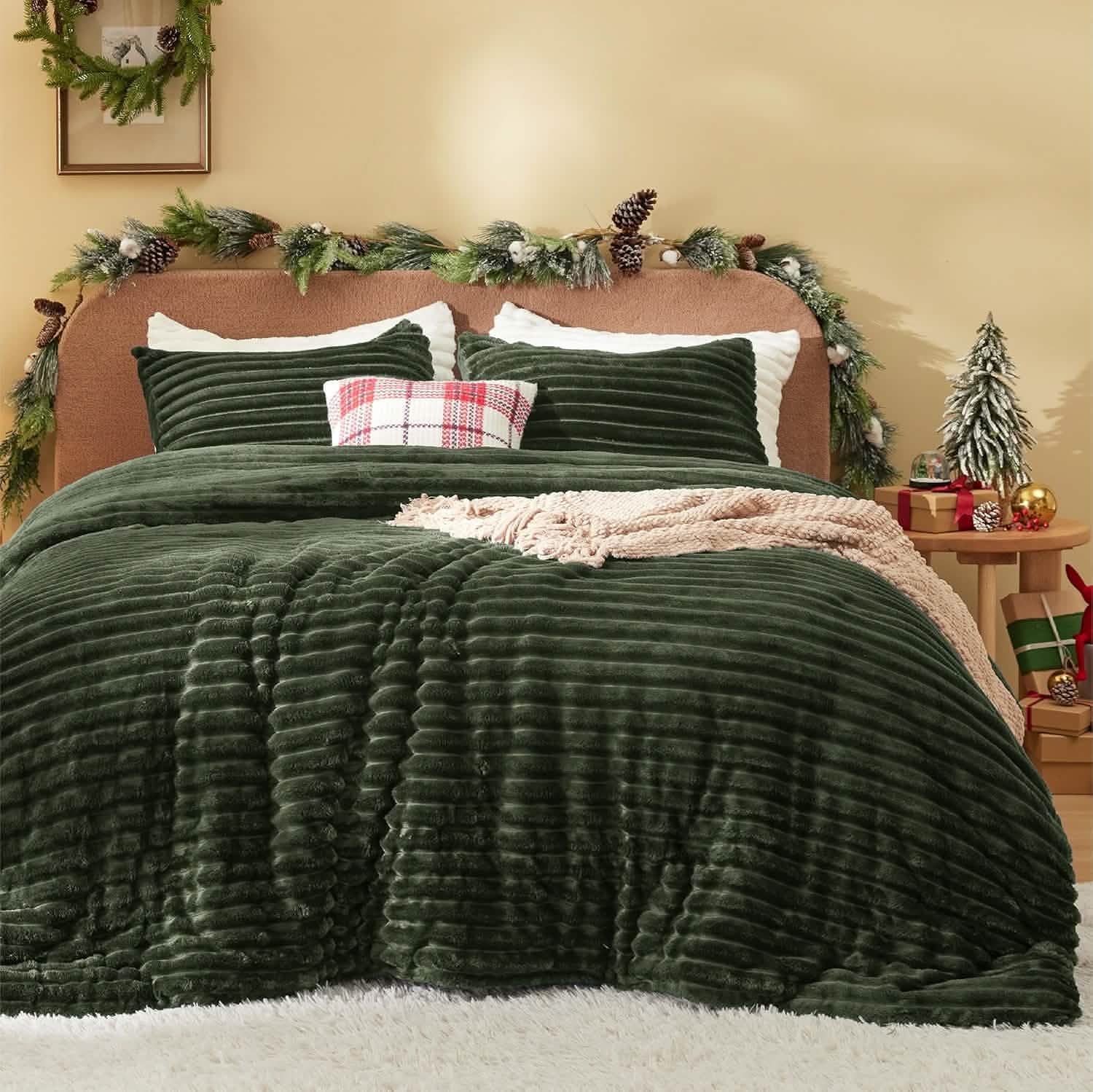 GentleSoft™ Striped Flannel Comforter Set