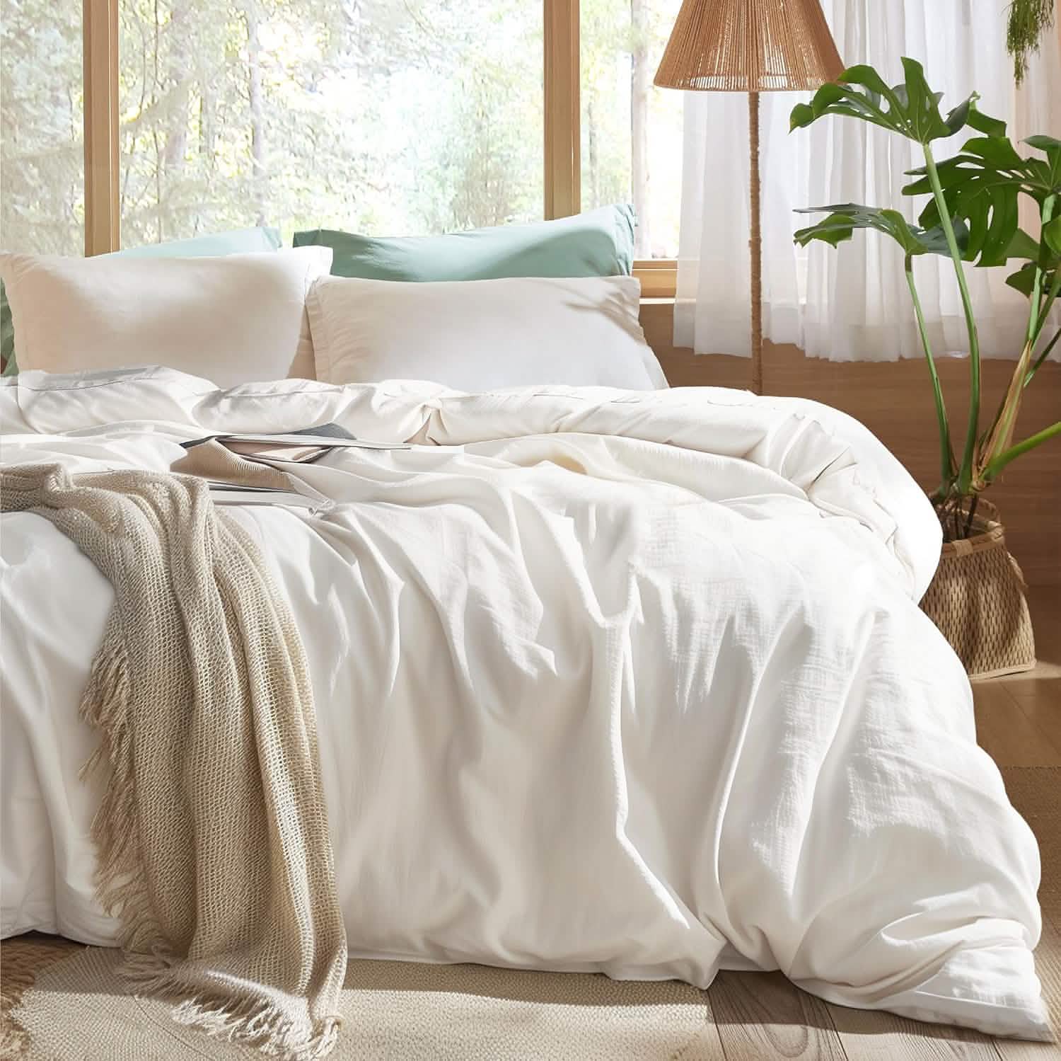 GentleSoft™ 100% Muslin Duvet Cover Set