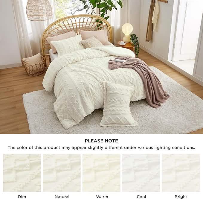 Boho Deluxe Embroidery Comforter Set