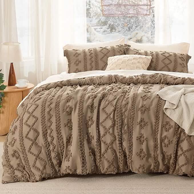 GentleSoft™ Boho Deluxe Embroidery Comforter Set