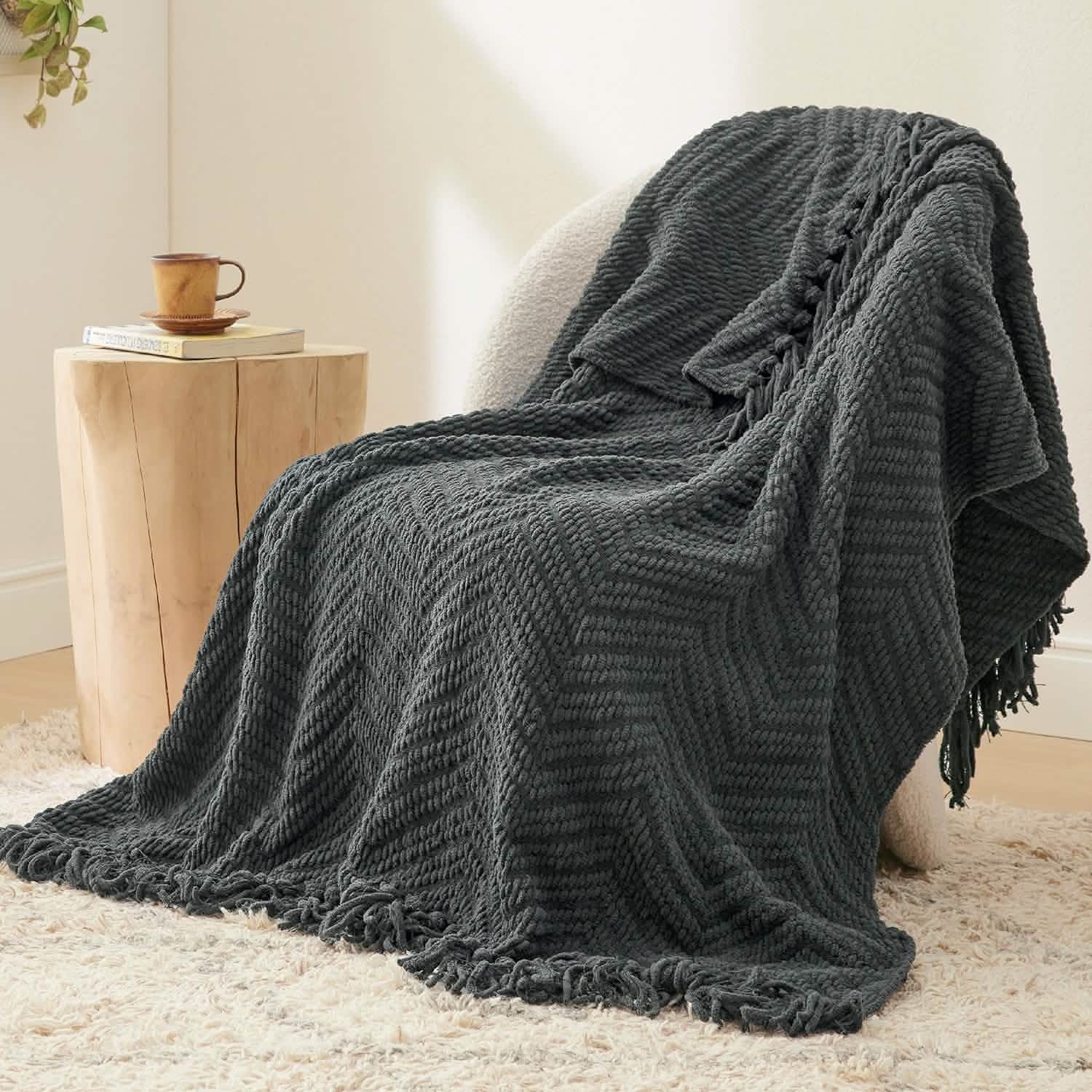 GentleSoft™ GentleSoft Versatile Knit Woven Chenille Blanket