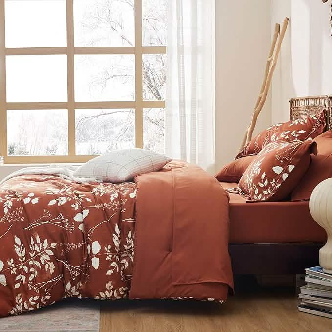 Elegant Floral Comforter Sets