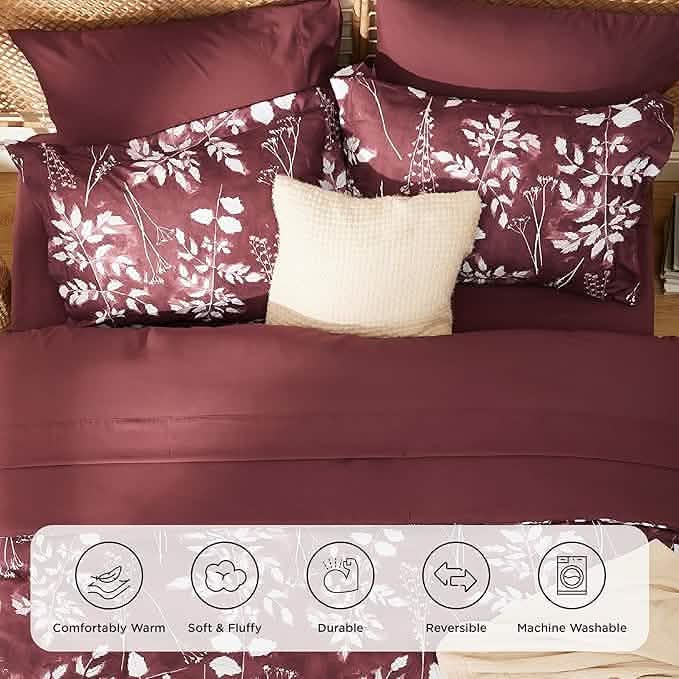 Elegant Floral Comforter Sets