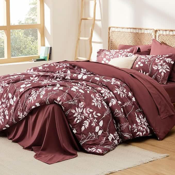 Elegant Floral Comforter Sets