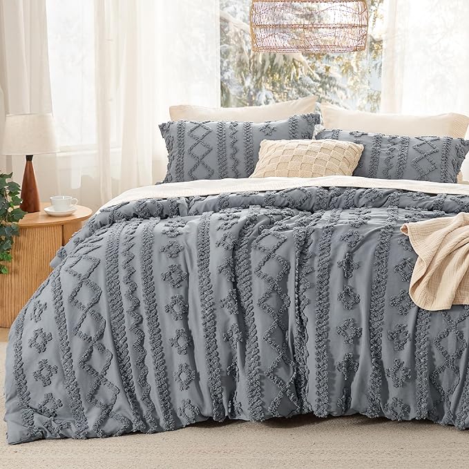GentleSoft™ Boho Deluxe Embroidery Comforter Set