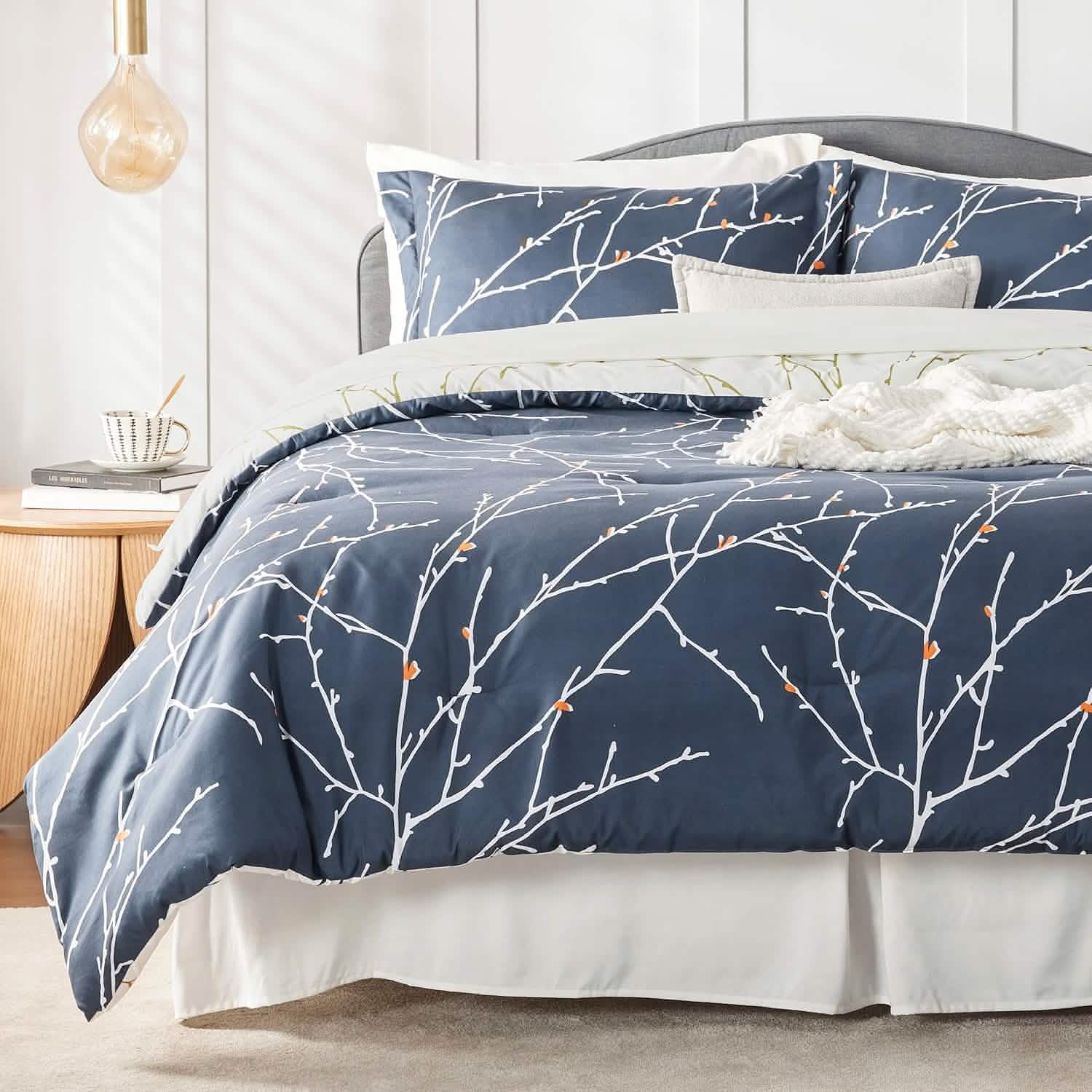 GentleSoft™ Tree Branch Floral Pattern Bed in A Bag