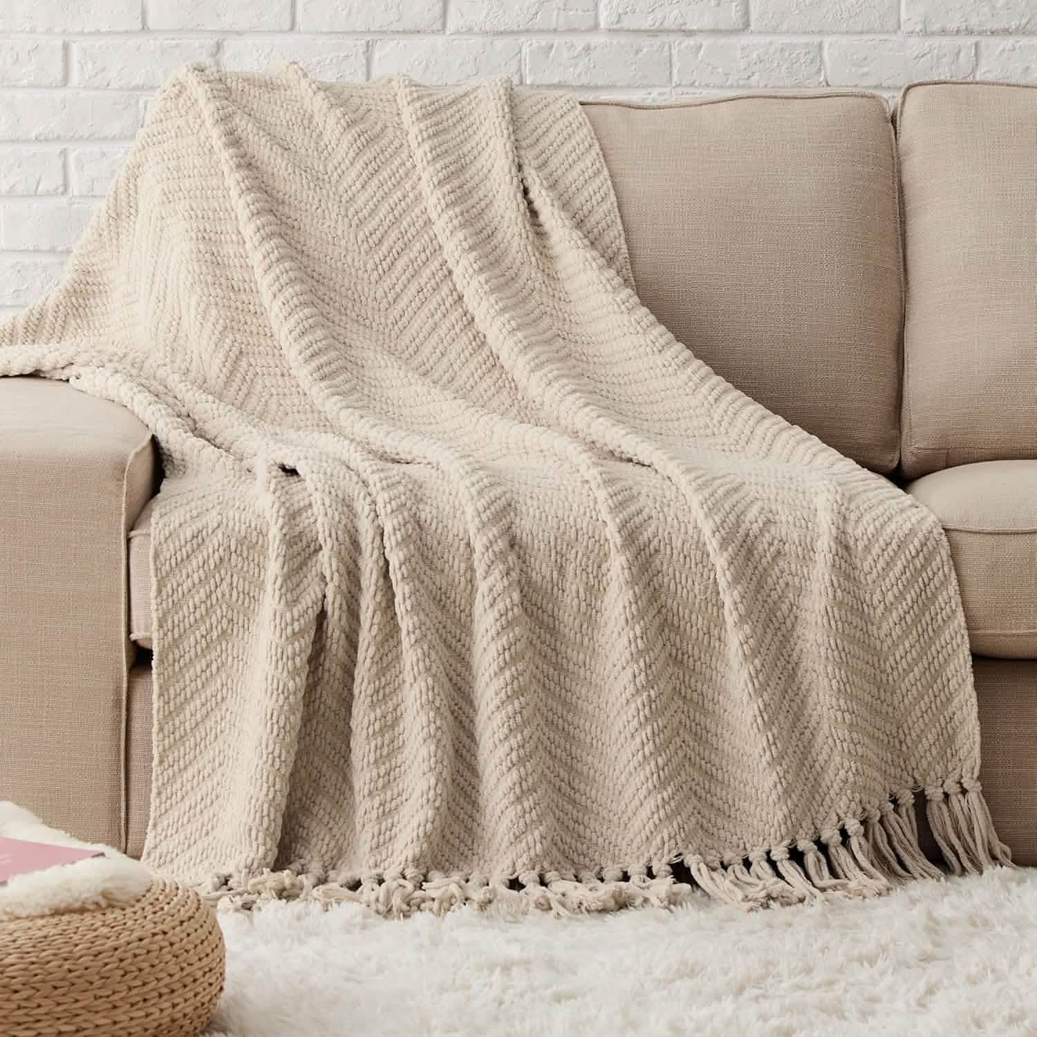 GentleSoft™ GentleSoft Versatile Knit Woven Chenille Blanket