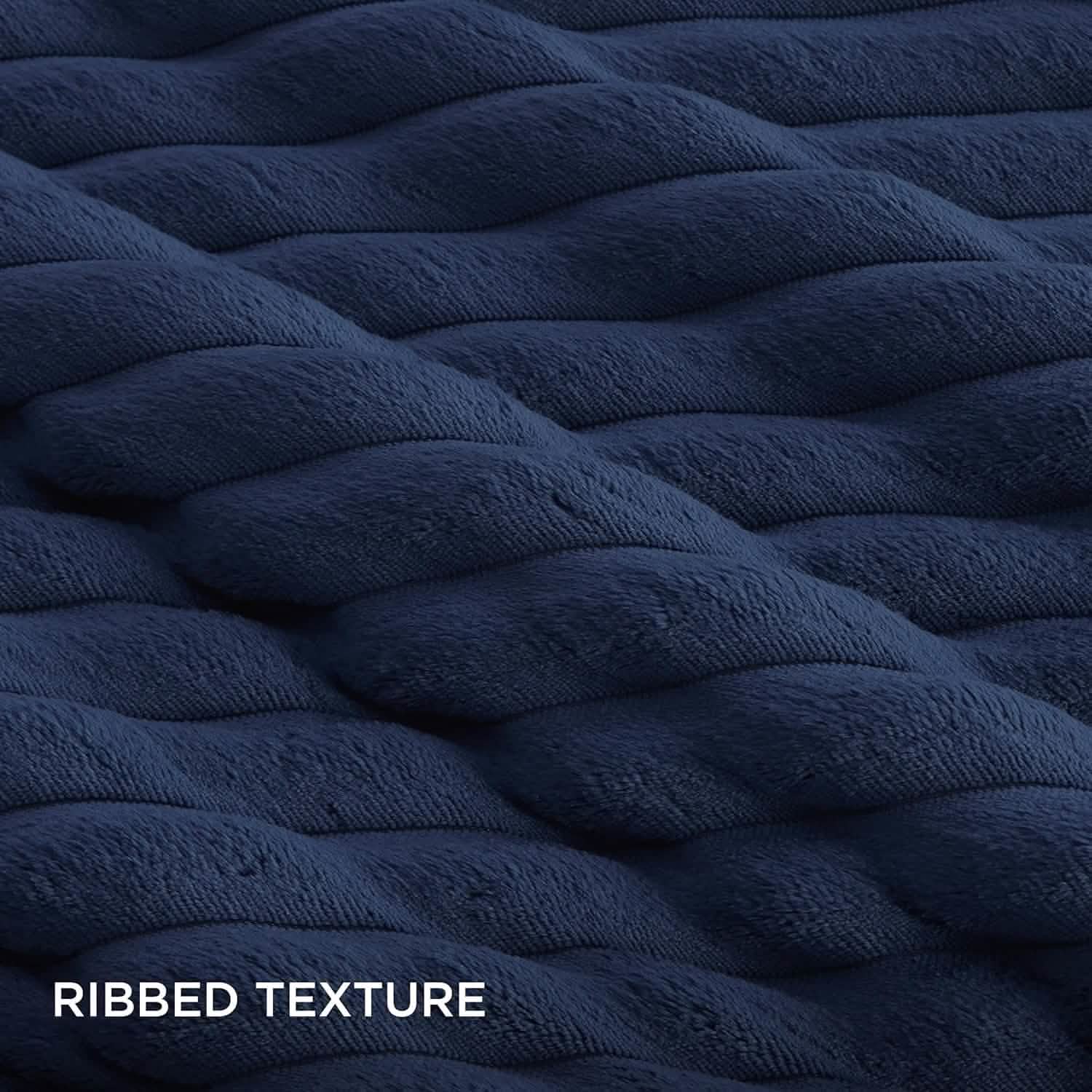 Striped Flannel Comforter Set