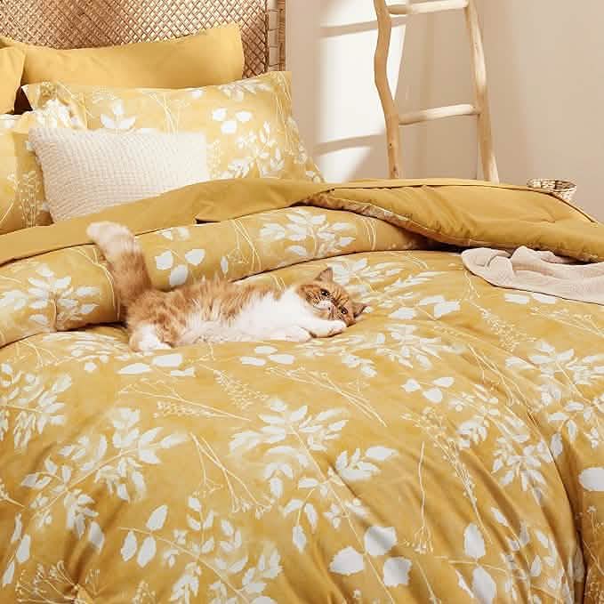 Elegant Floral Comforter Sets
