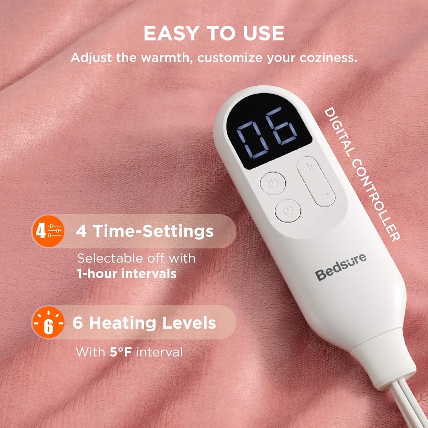 Heated Sherpa Fleece Blanket Hoodie