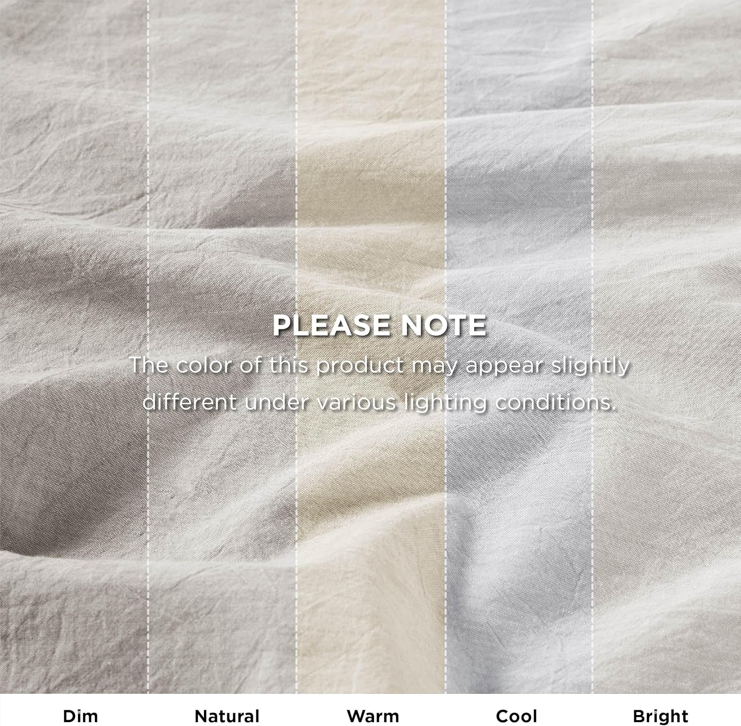 5 Piece Cotton Waffle Weave Bed-in-a-bag