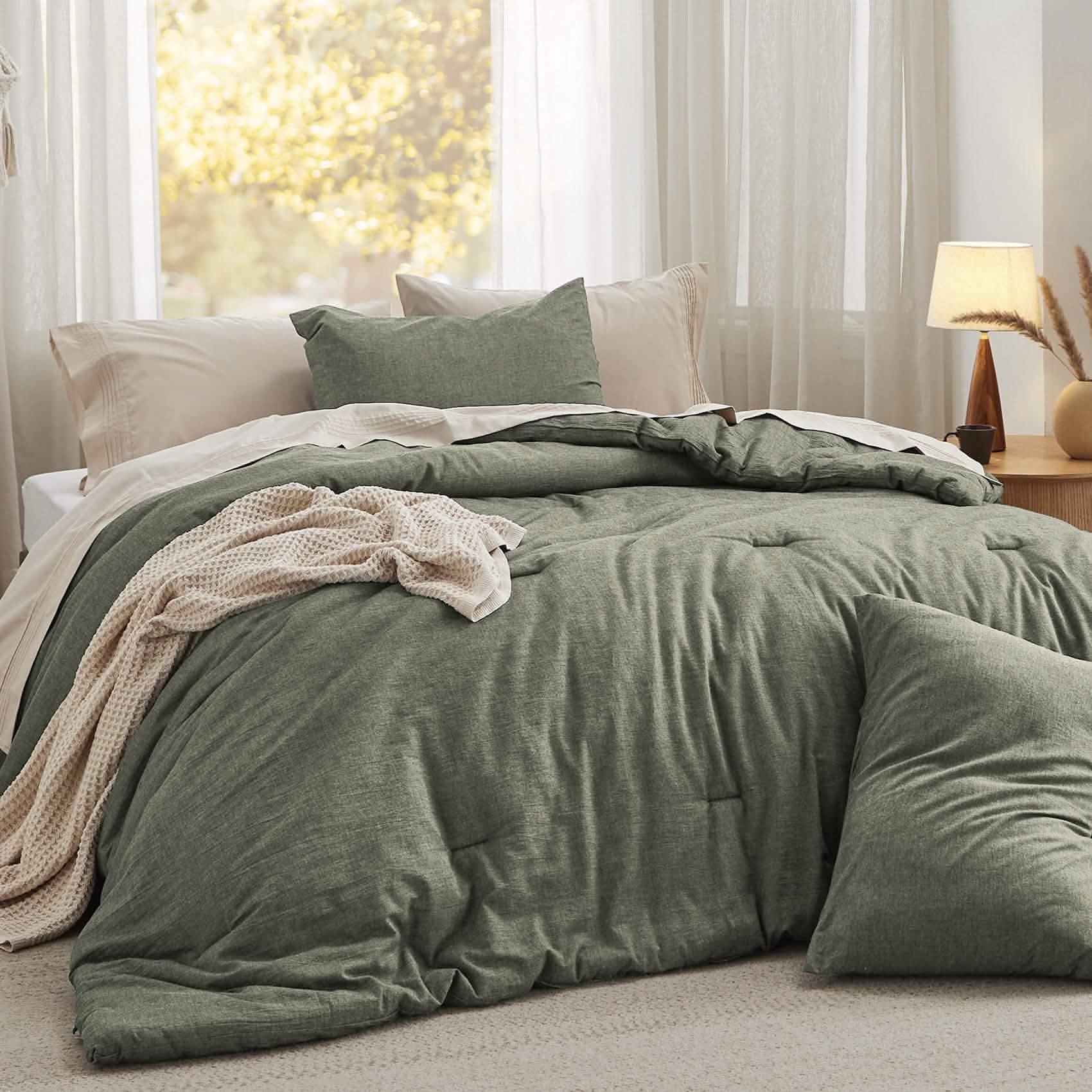 GentleSoft® Prewashed Cotton Comforter Set