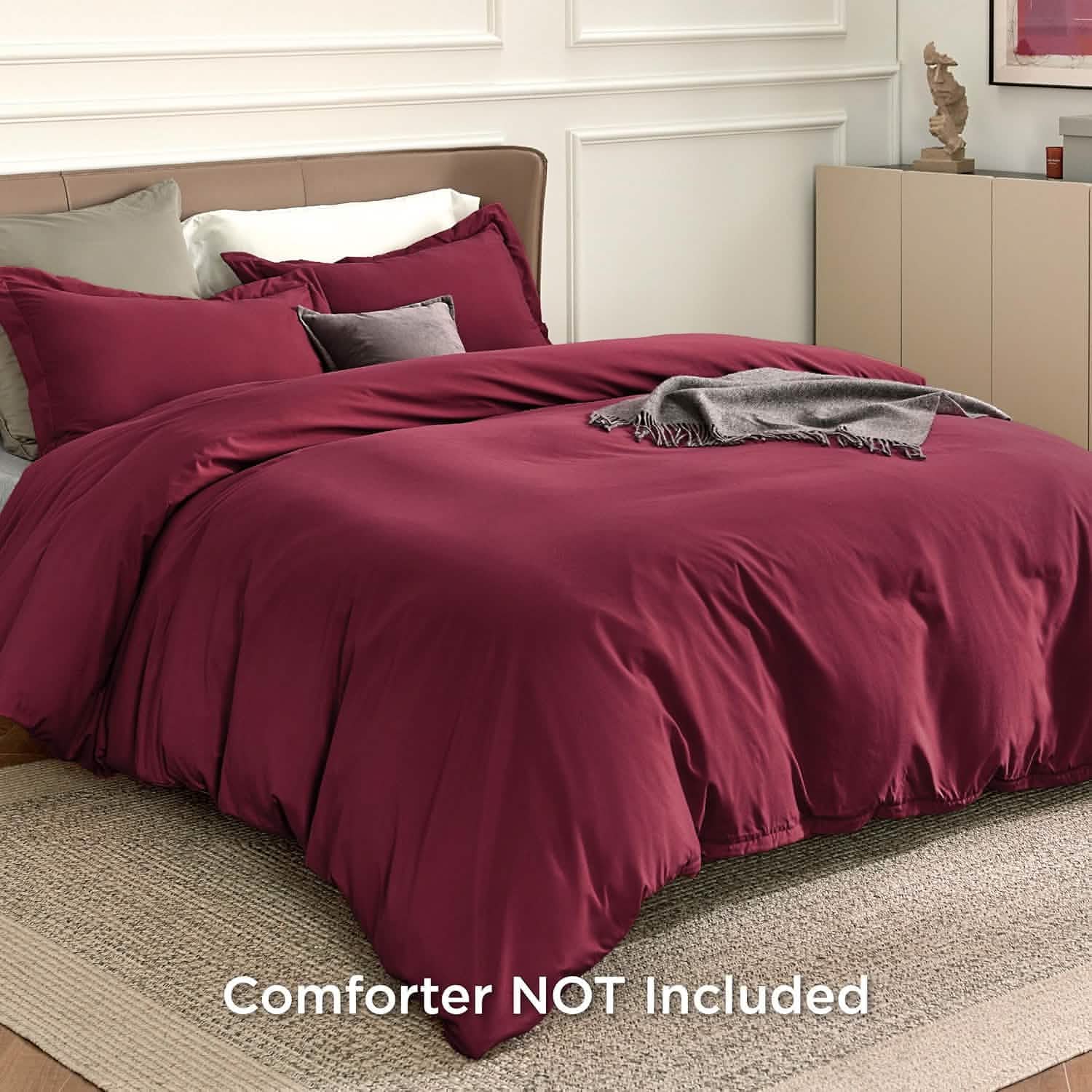 Brushed Microfiber Duvet Cover Set