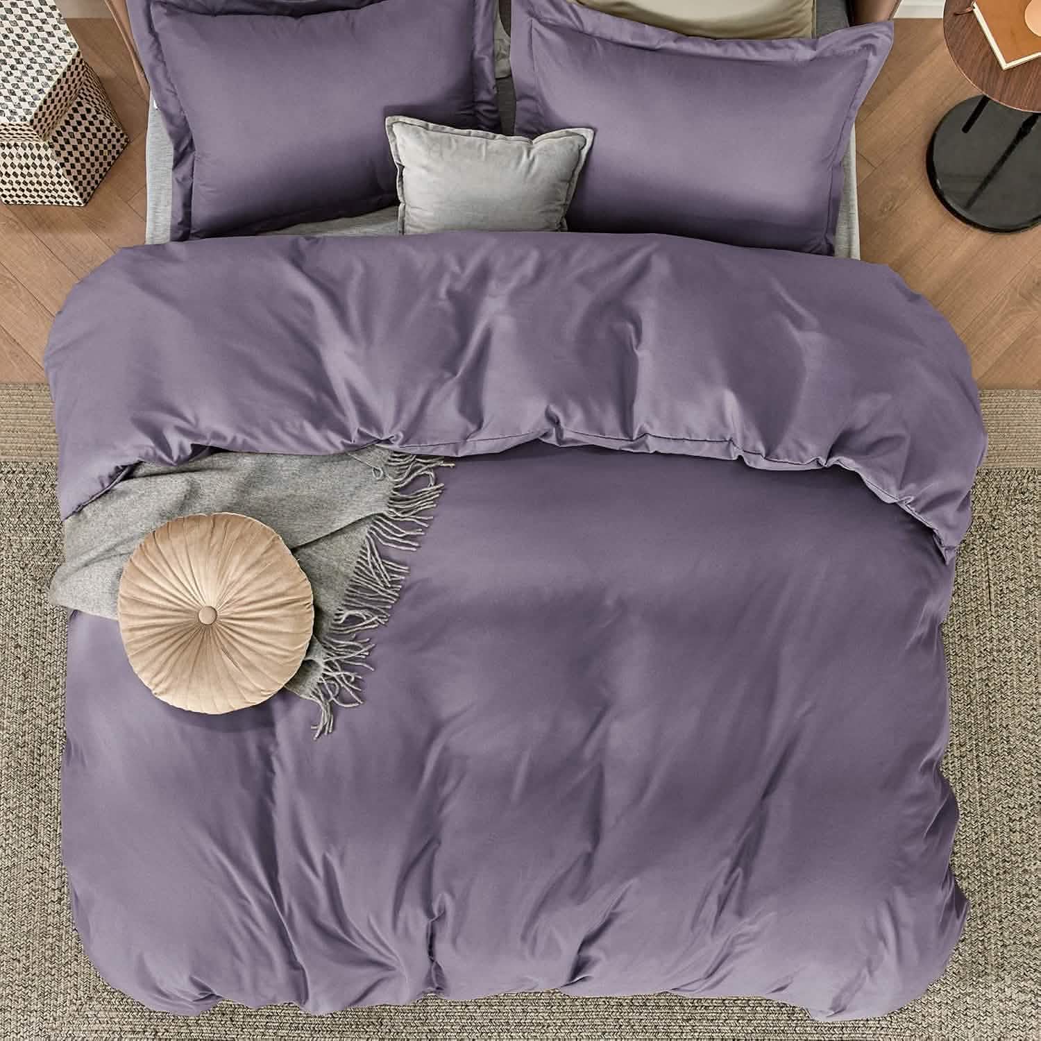 Brushed Microfiber Duvet Cover Set
