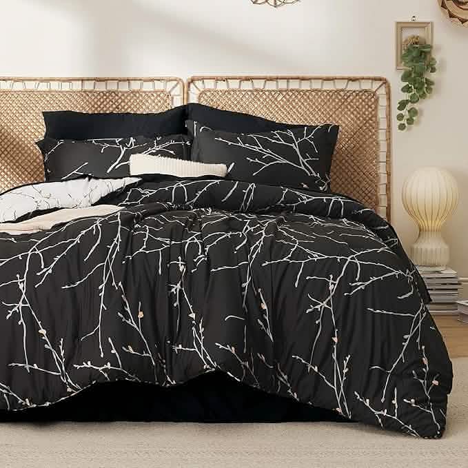 GentleSoft™ Tree Branch Floral Pattern Bed in A Bag