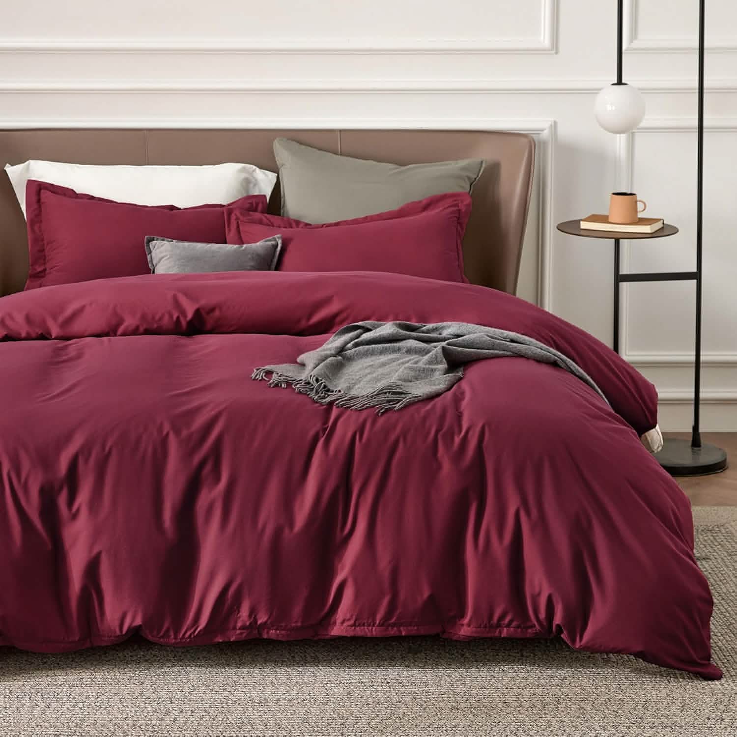 Brushed Microfiber Duvet Cover Set
