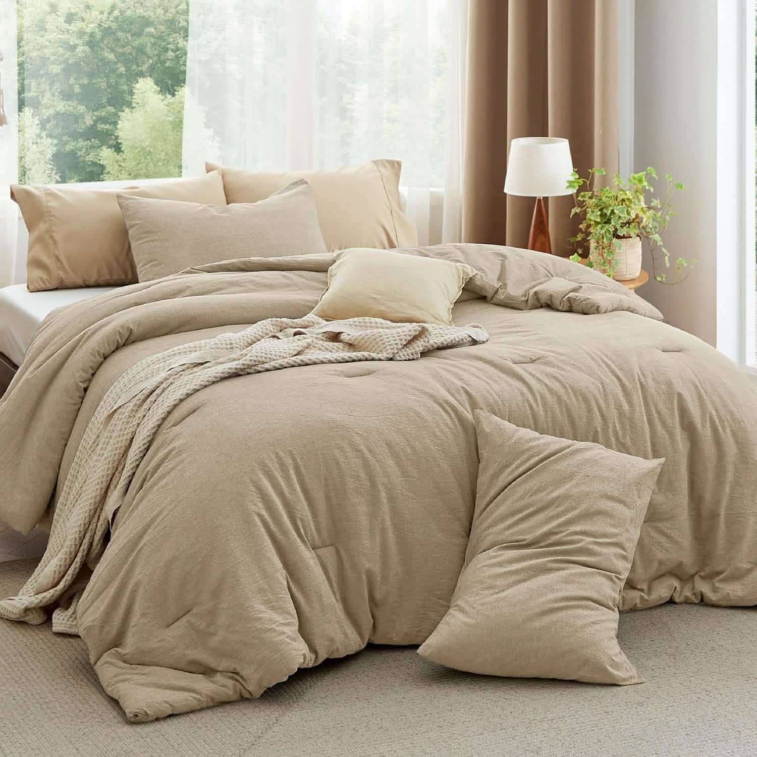 GentleSoft® Prewashed Cotton Comforter Set
