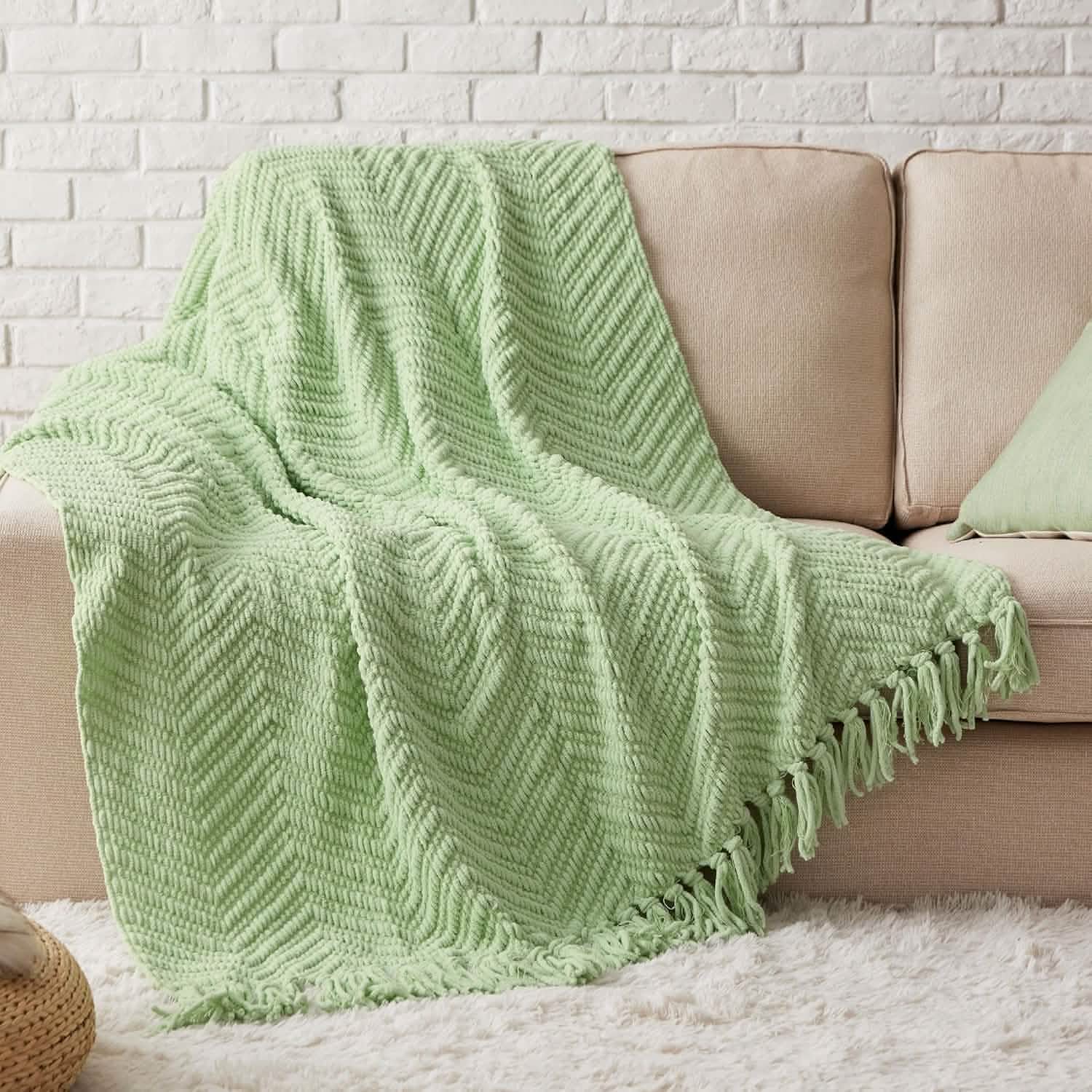 GentleSoft™ GentleSoft Versatile Knit Woven Chenille Blanket