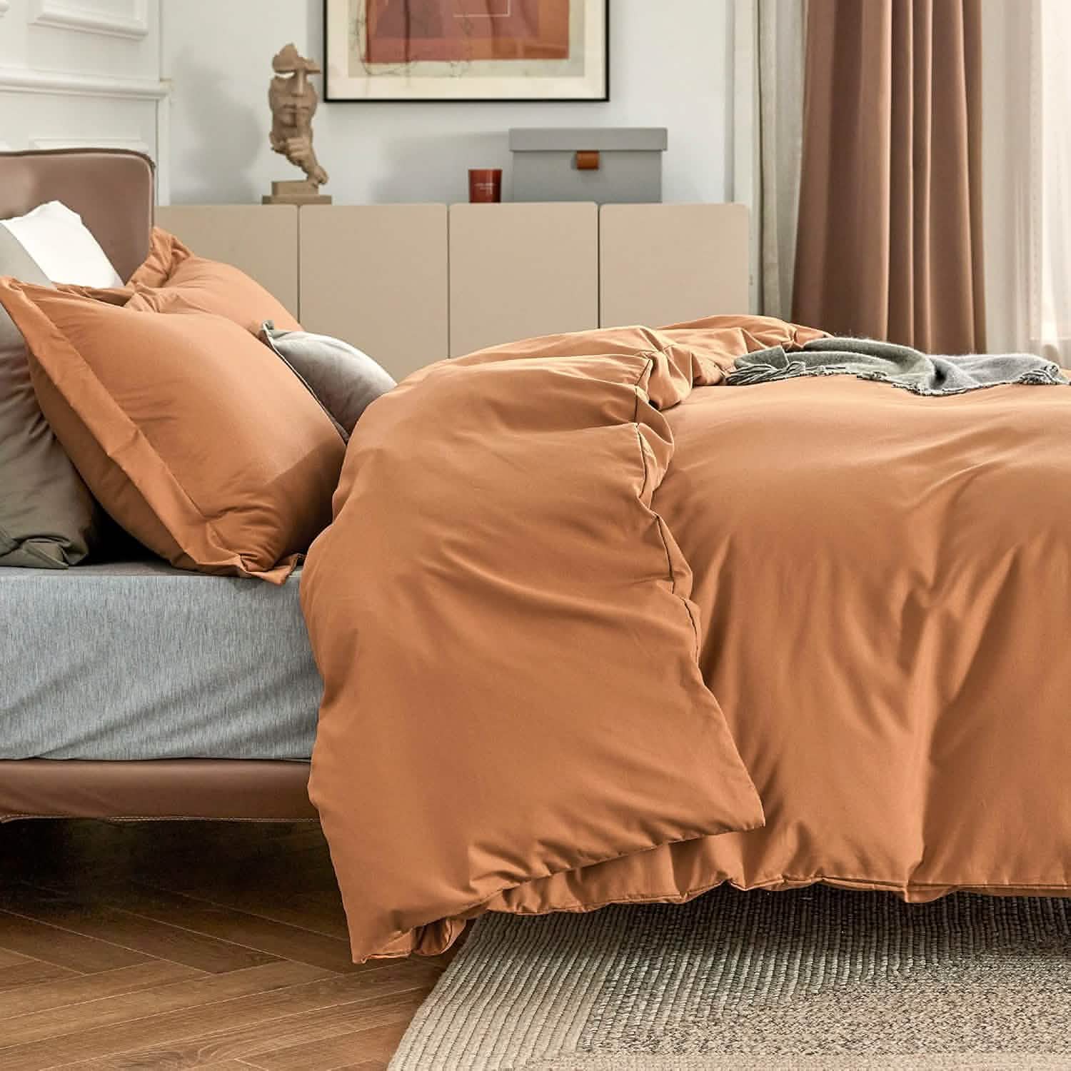 Brushed Microfiber Duvet Cover Set