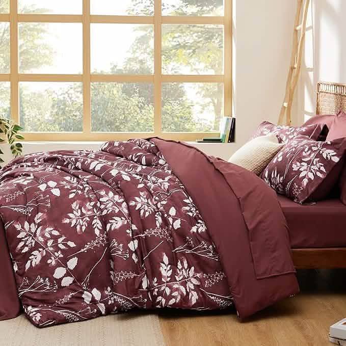 Elegant Floral Comforter Sets