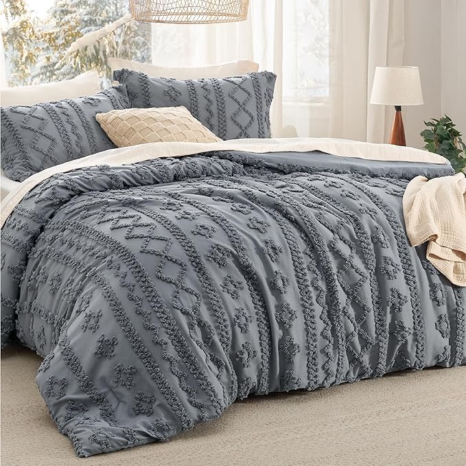 Boho Deluxe Embroidery Comforter Set