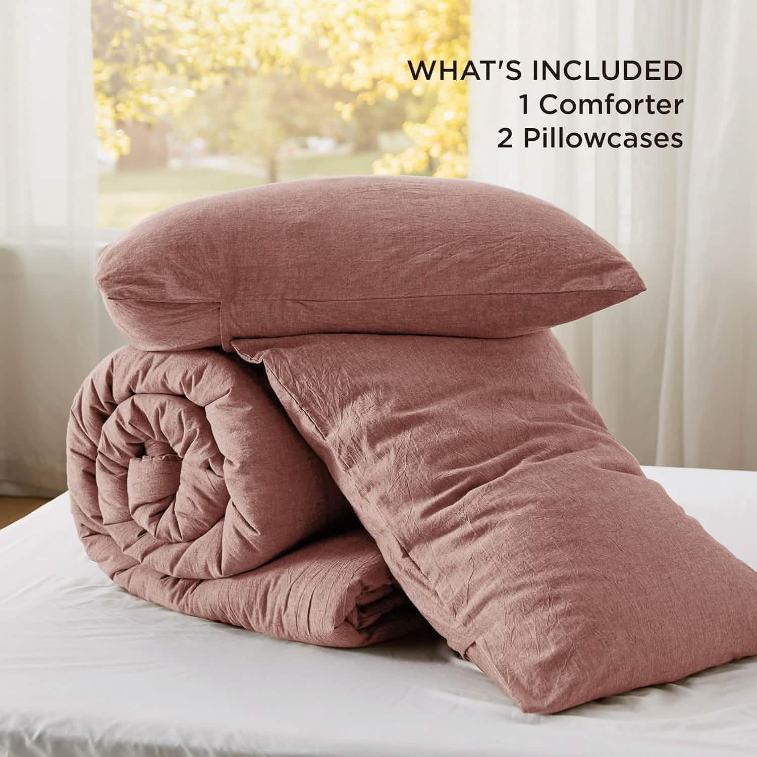 GentleSoft® Prewashed Cotton Comforter Set