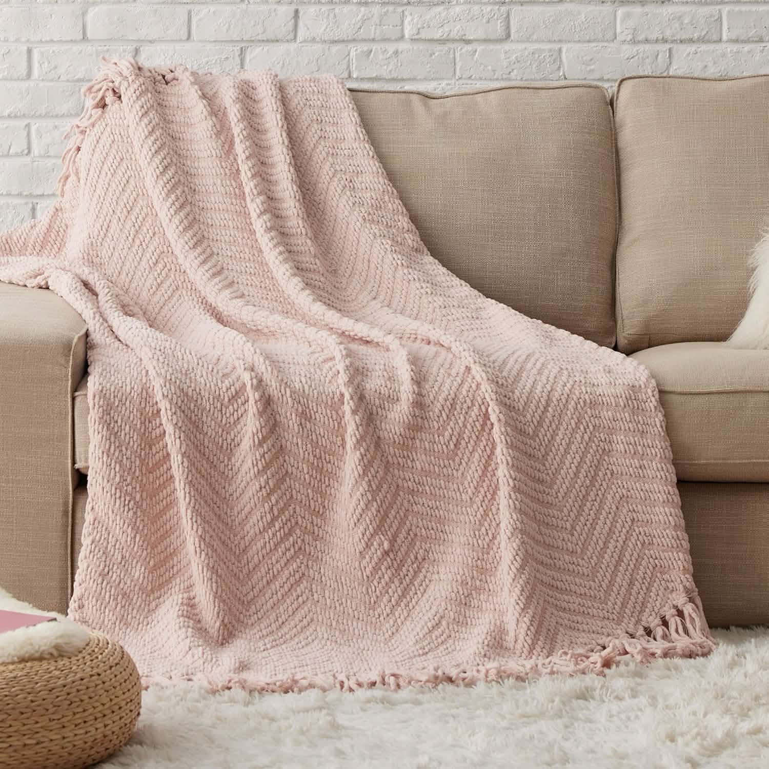 GentleSoft™ GentleSoft Versatile Knit Woven Chenille Blanket