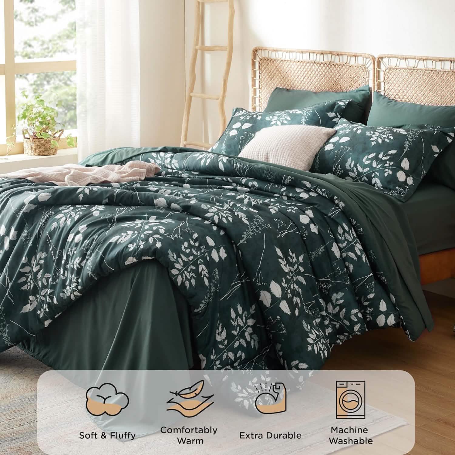 Elegant Floral Comforter Sets