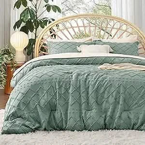 GentleSoft™ Tufted Embroidery Comforter Set