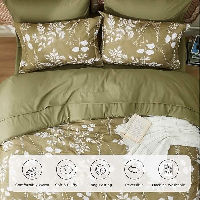 Elegant Floral Comforter Sets