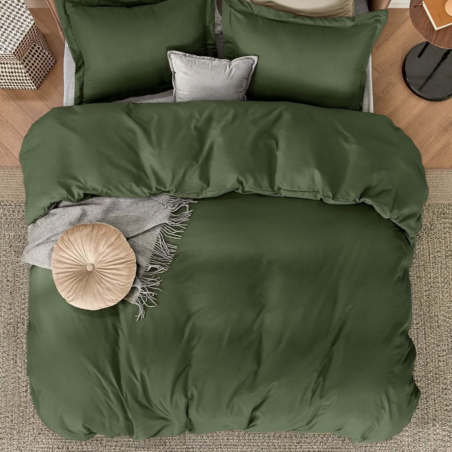 Brushed Microfiber Duvet Cover Set