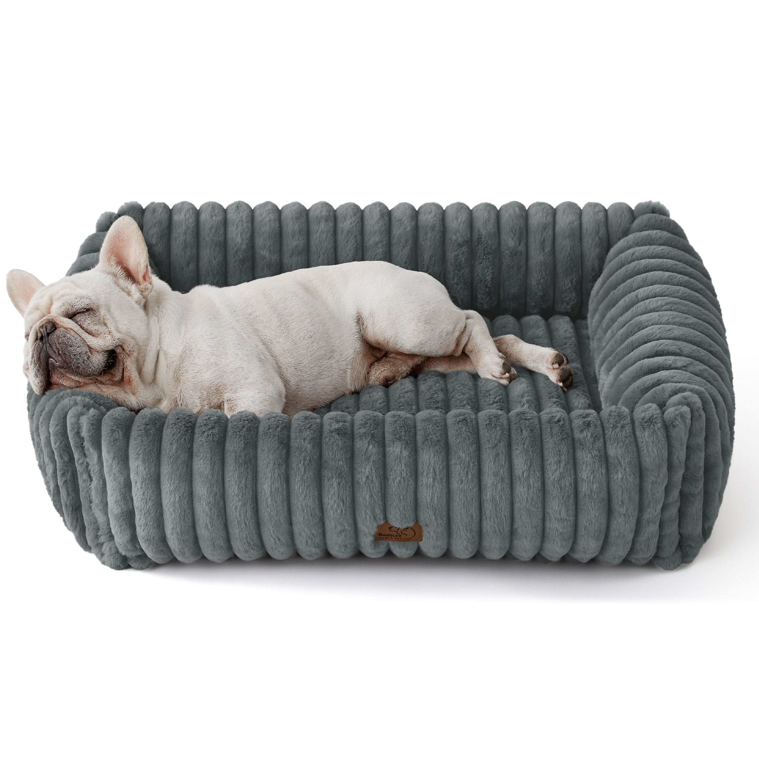 Corduroy Fleece Pet Bed