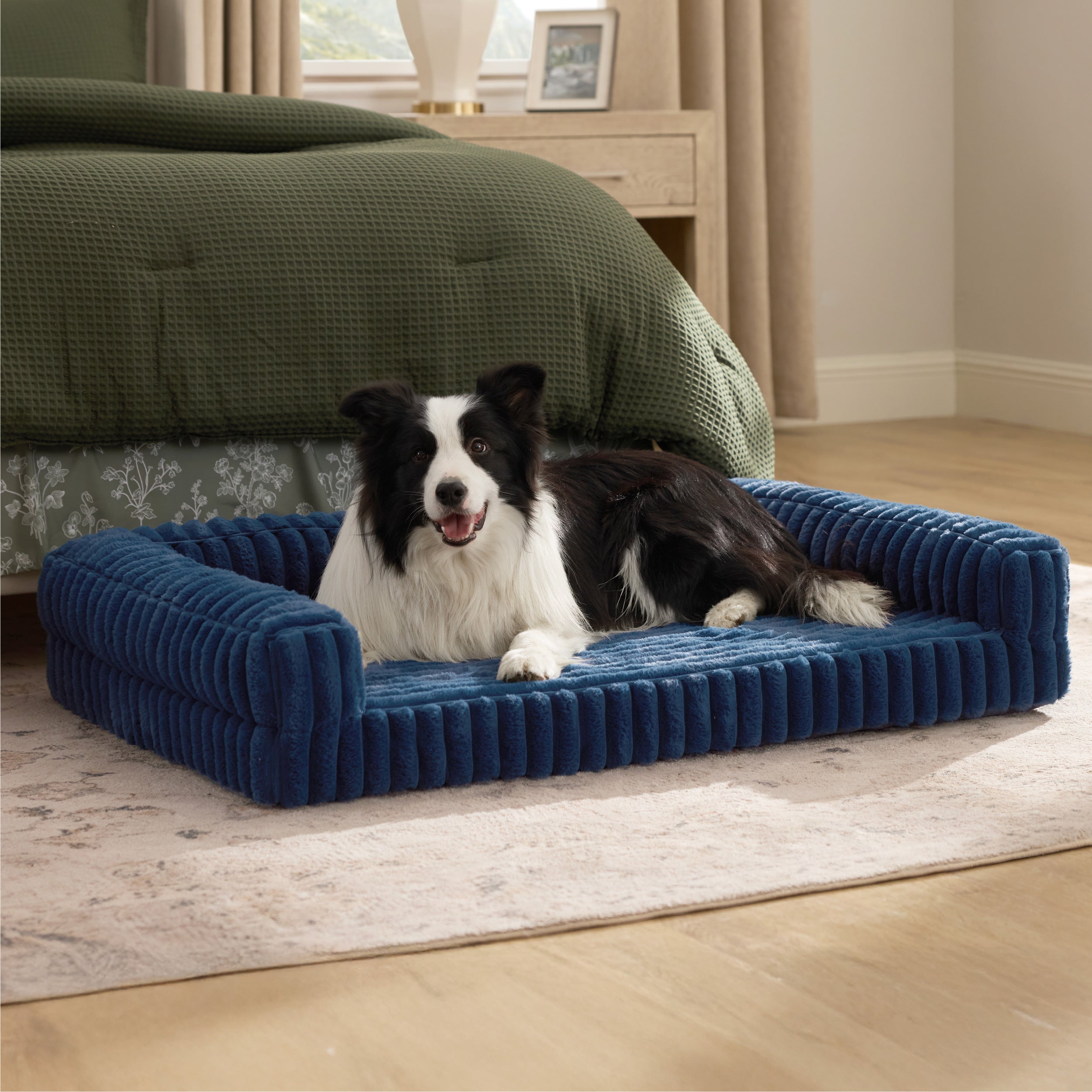 Corduroy Fleece Pet Sofa