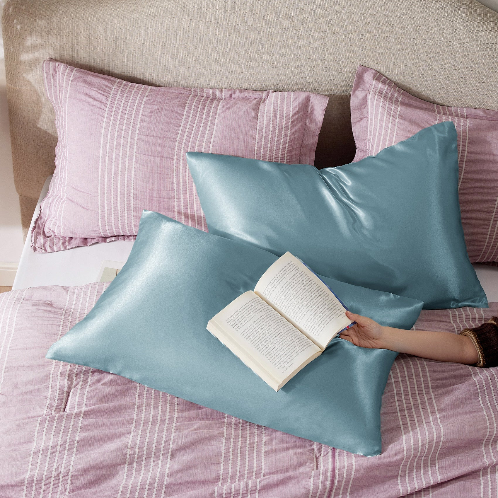 Solid Satin Pillowcase