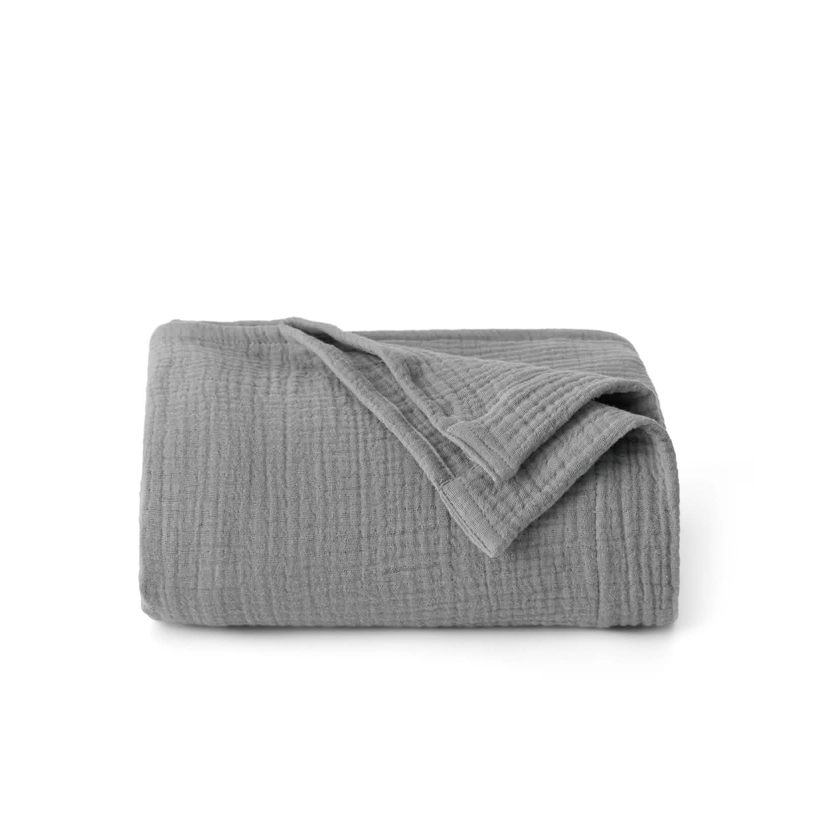 GentleSoft™ 100% Cotton Gauze Spring Throw Blanket