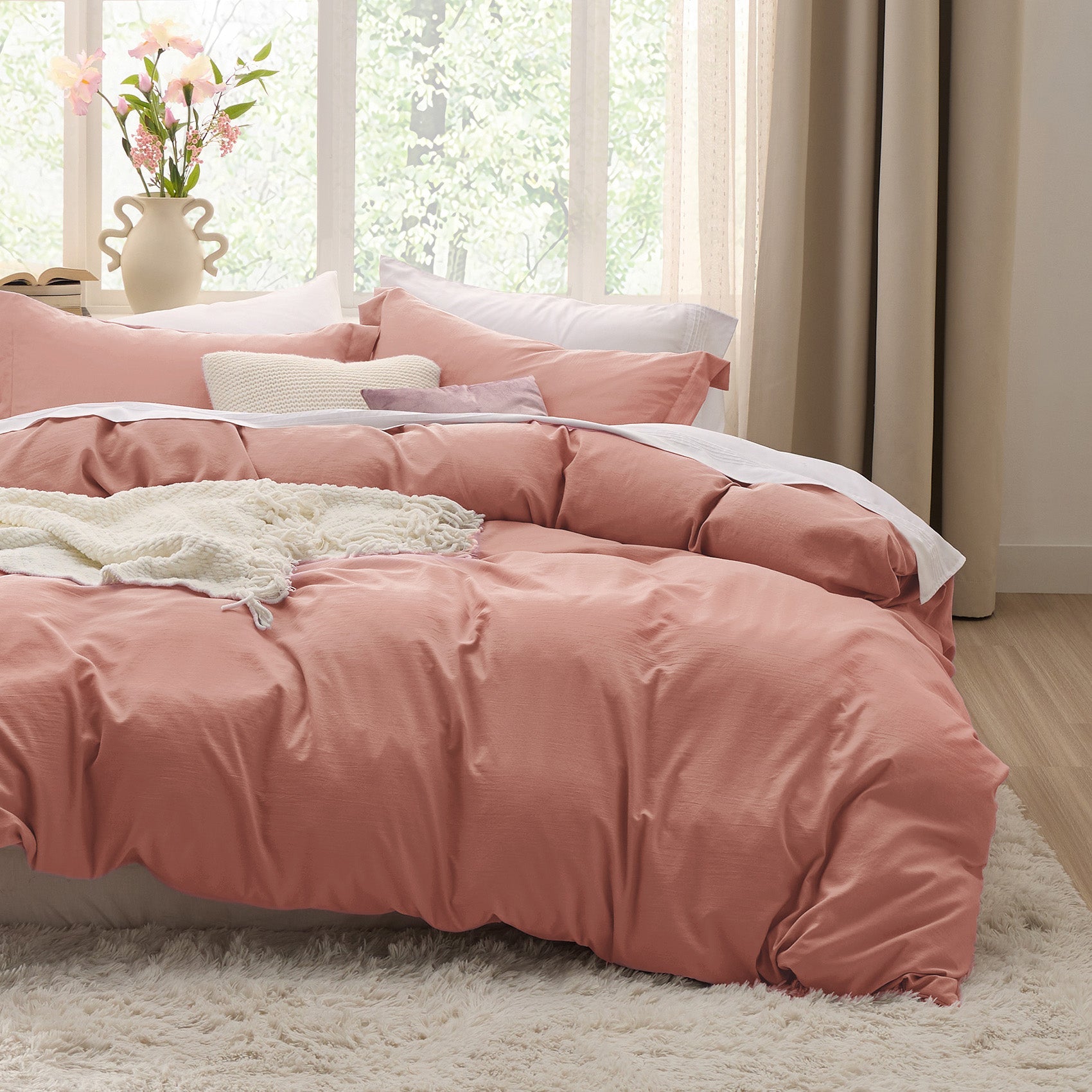 Ultra Soft Hypoallergenic Microfiber Duvet Cover Set