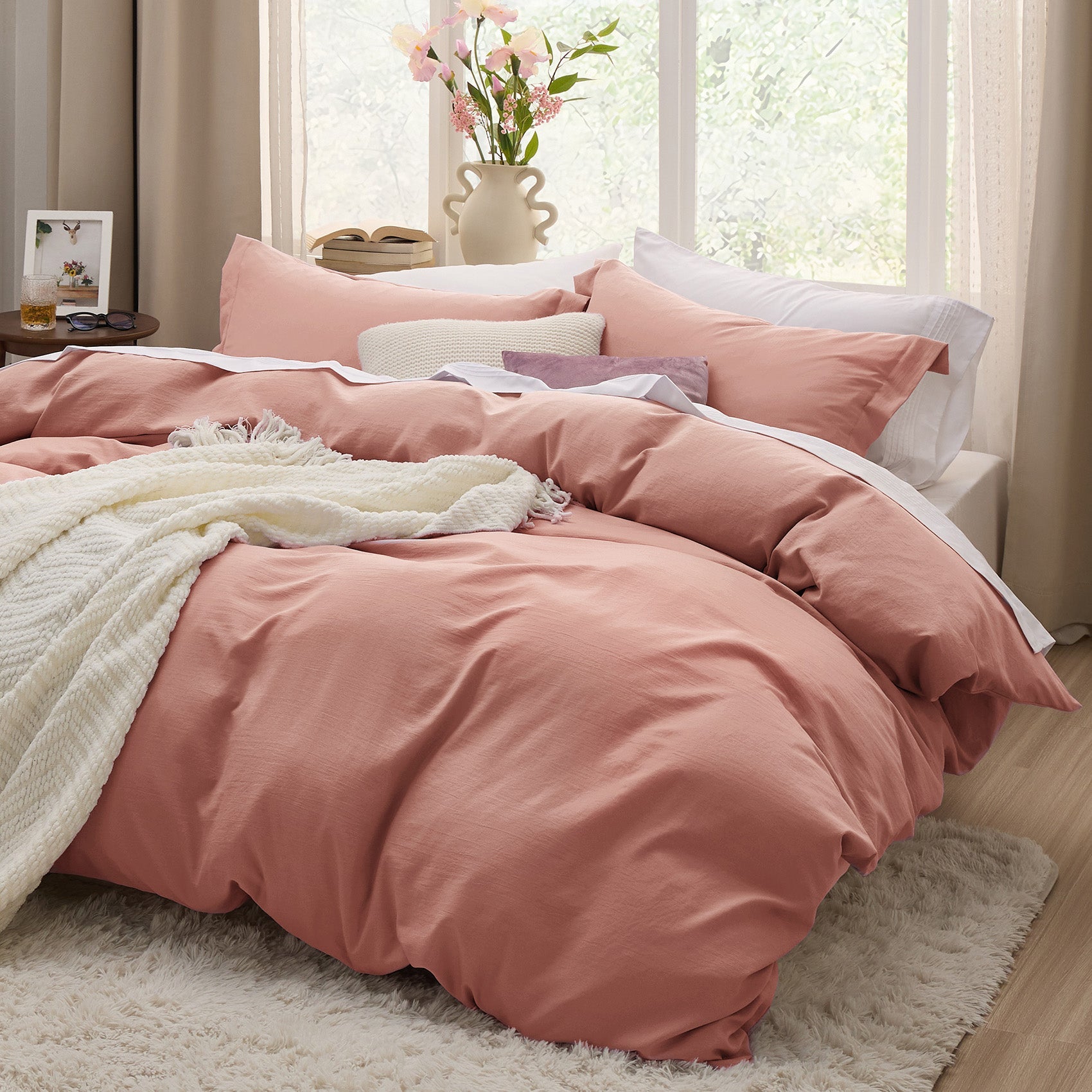 Ultra Soft Hypoallergenic Microfiber Duvet Cover Set