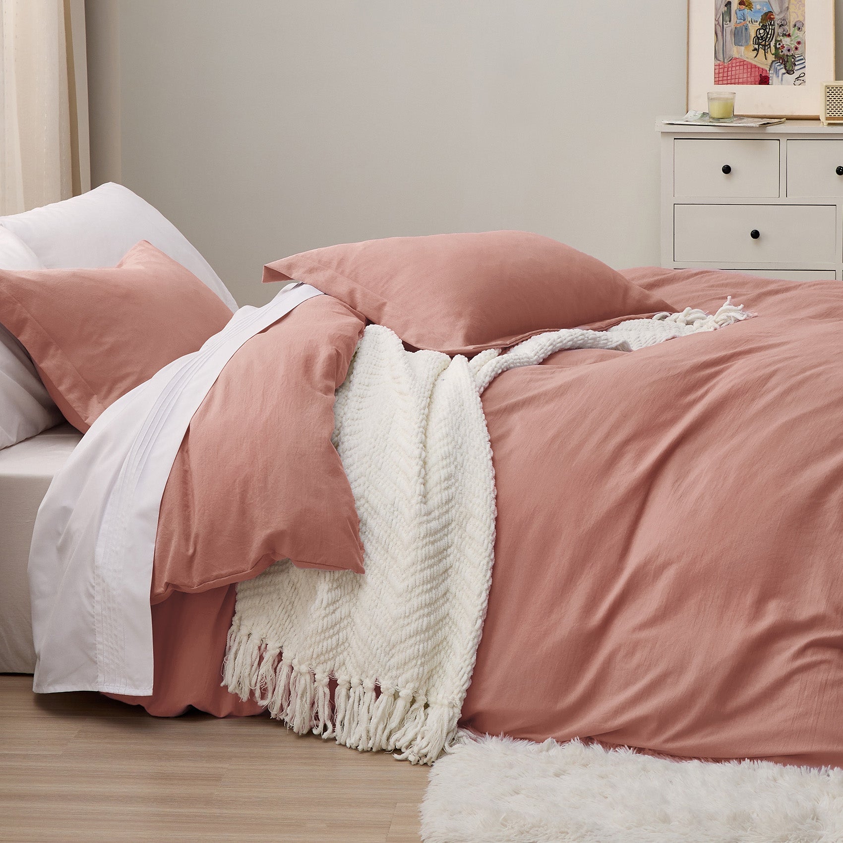 Ultra Soft Hypoallergenic Microfiber Duvet Cover Set