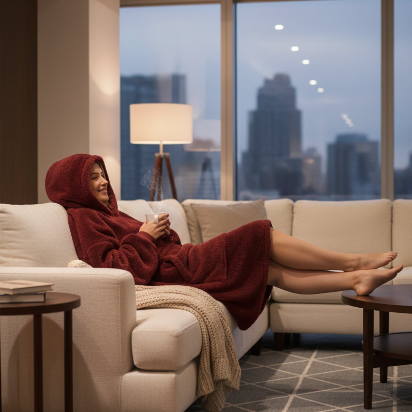 MyFluffy パーカーブランケット