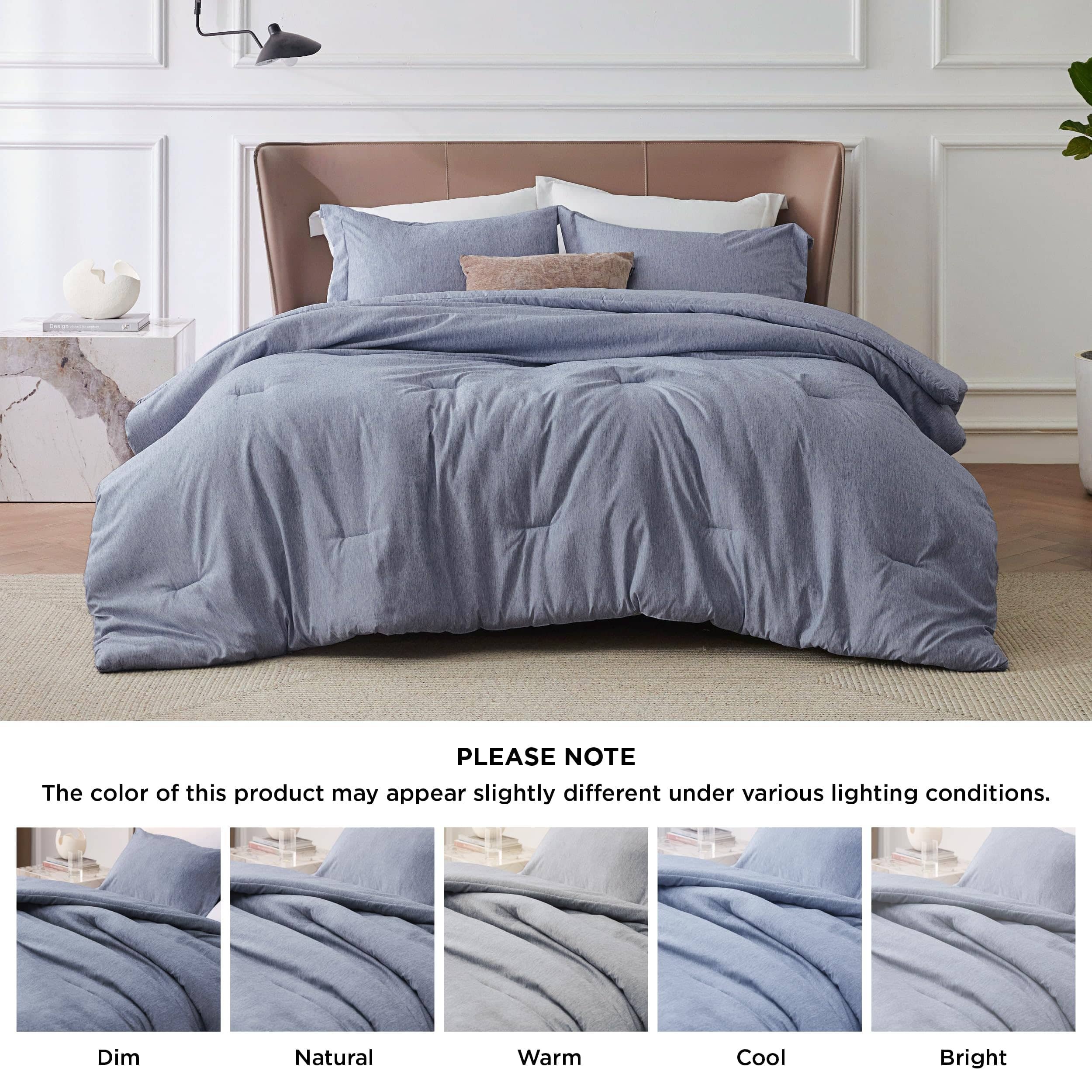 Cationic Dye Comforter Set