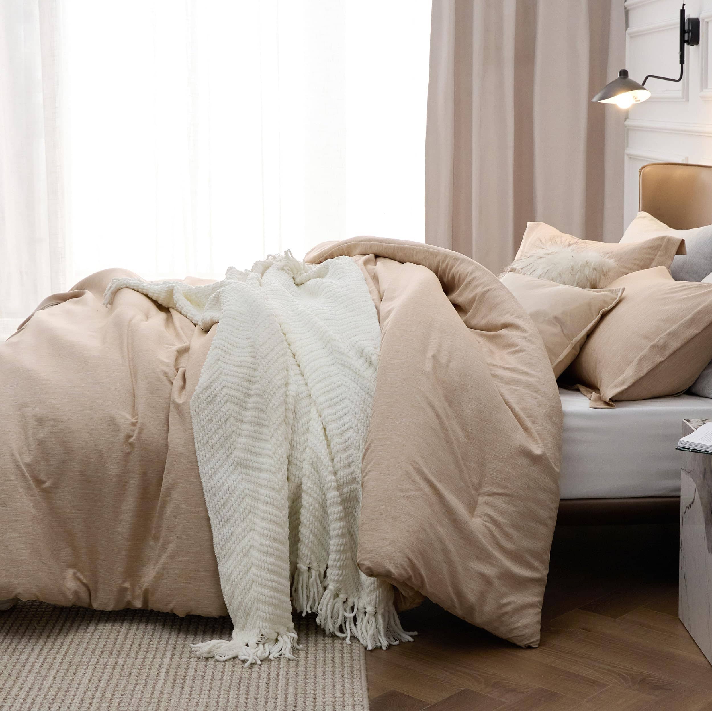 Cationic Dye Comforter Set