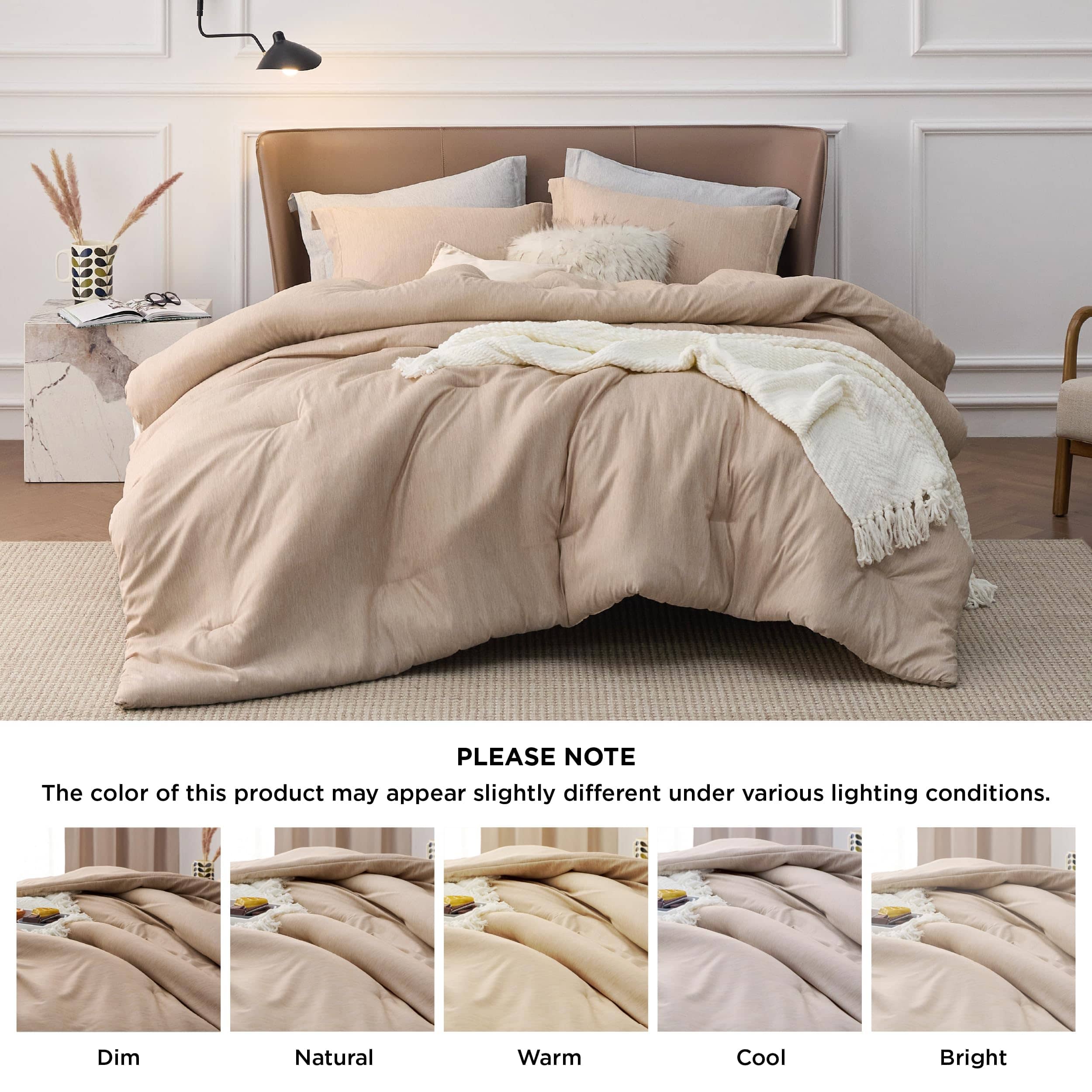 Cationic Dye Comforter Set