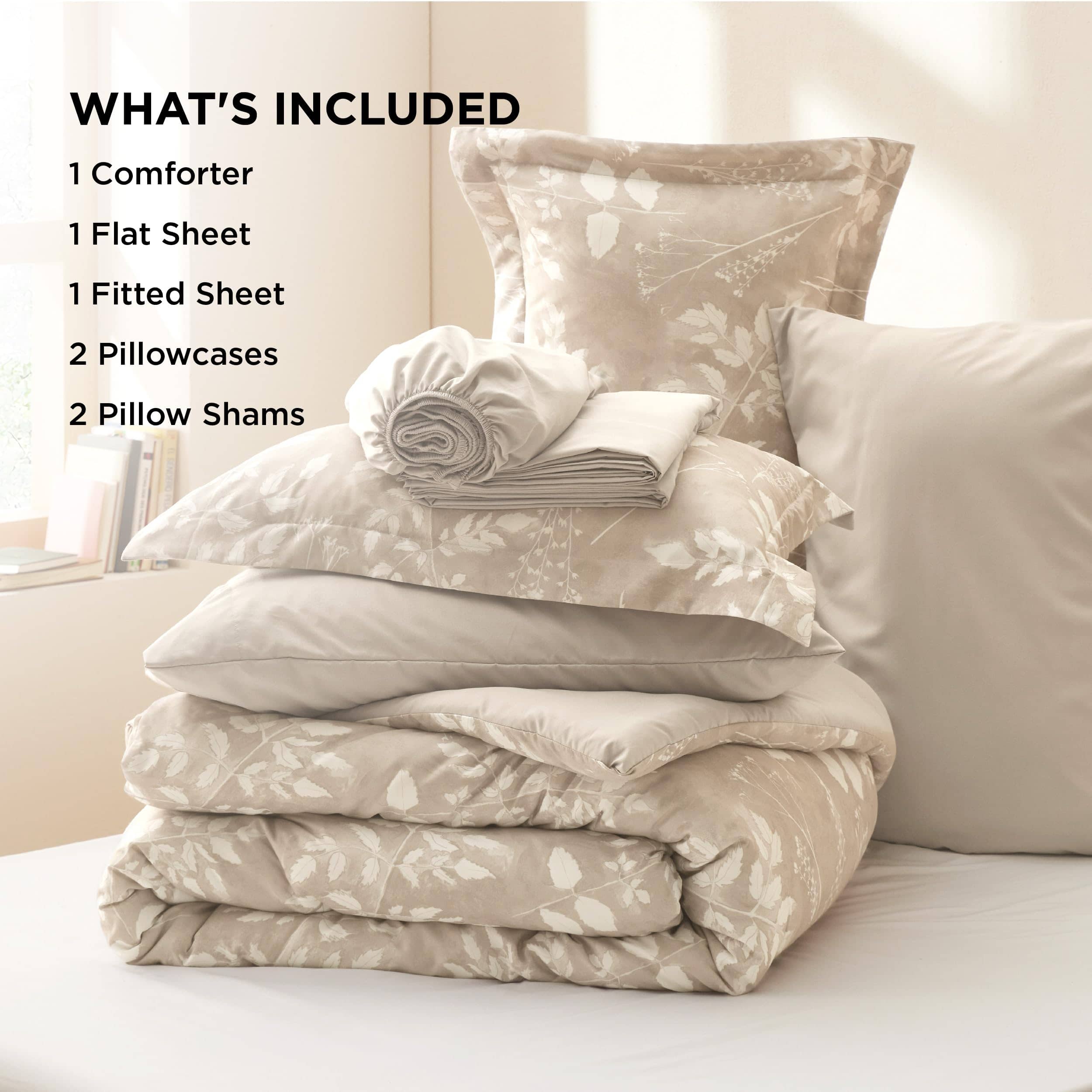 Elegant Floral Comforter Sets