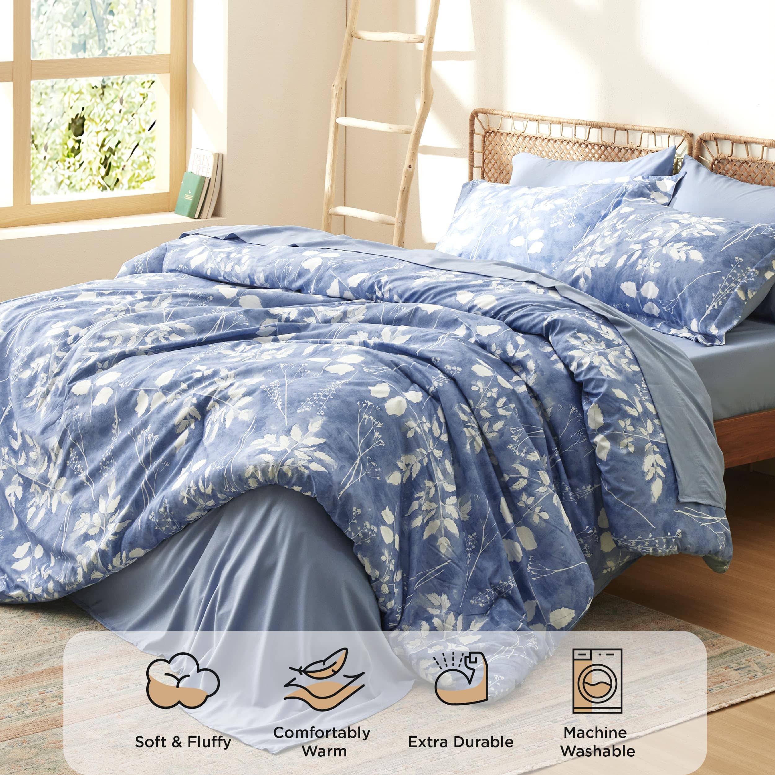 Elegant Floral Comforter Sets