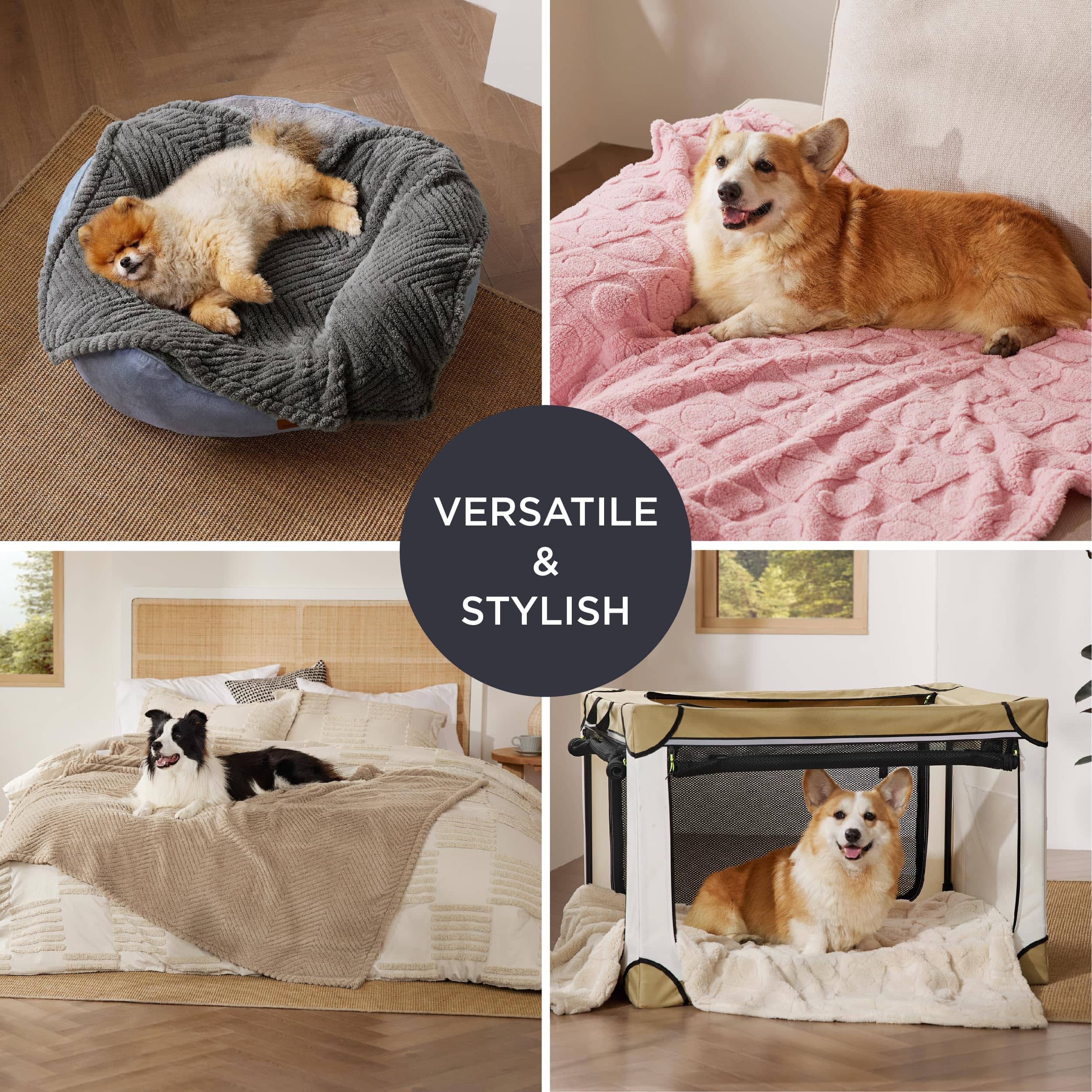 Jacquard Fleece Pet Blanket